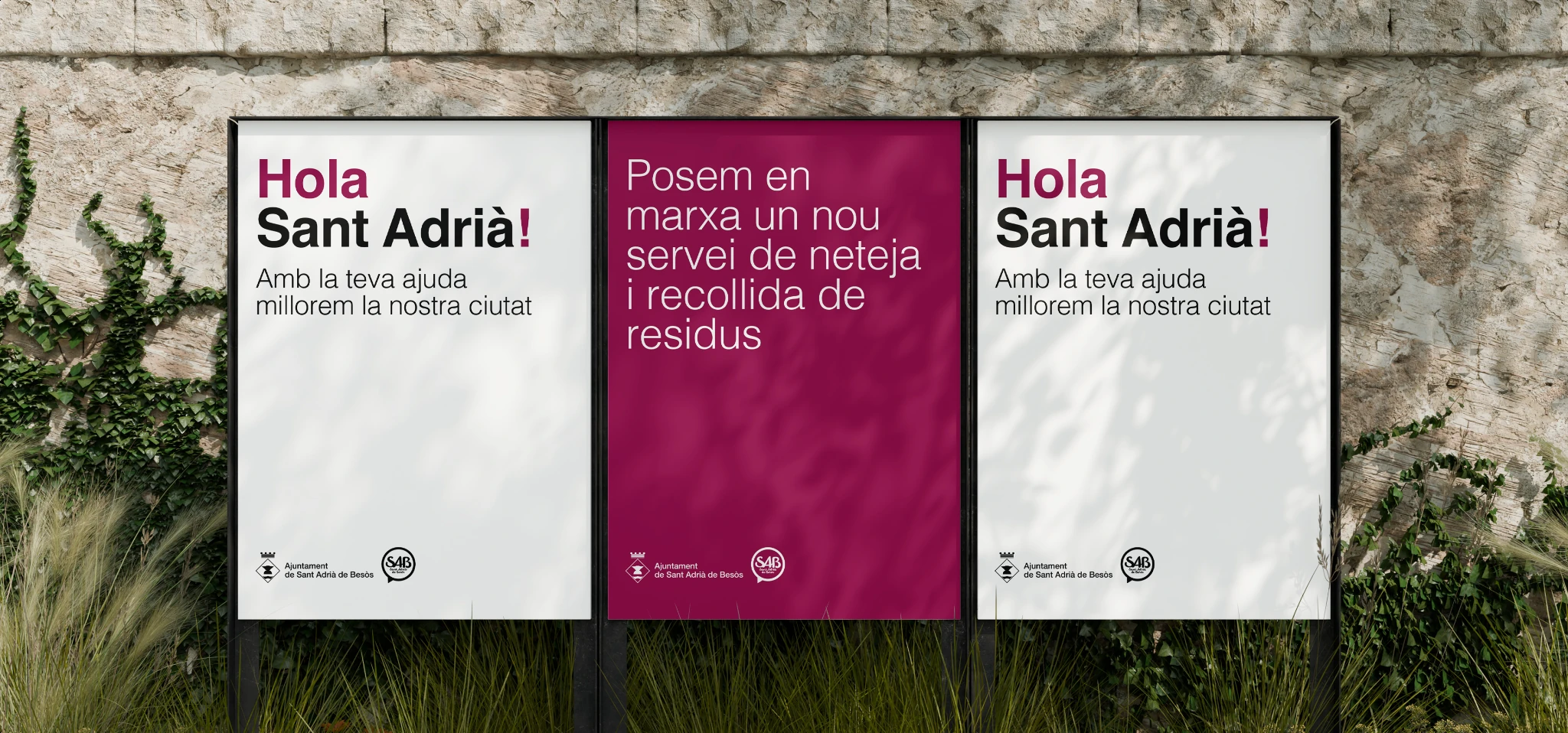 projecte branding sant adria cartelleria